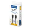 Kabel HDMI Reinston EK038 Płaski HDMI 2.0 2m Czarny