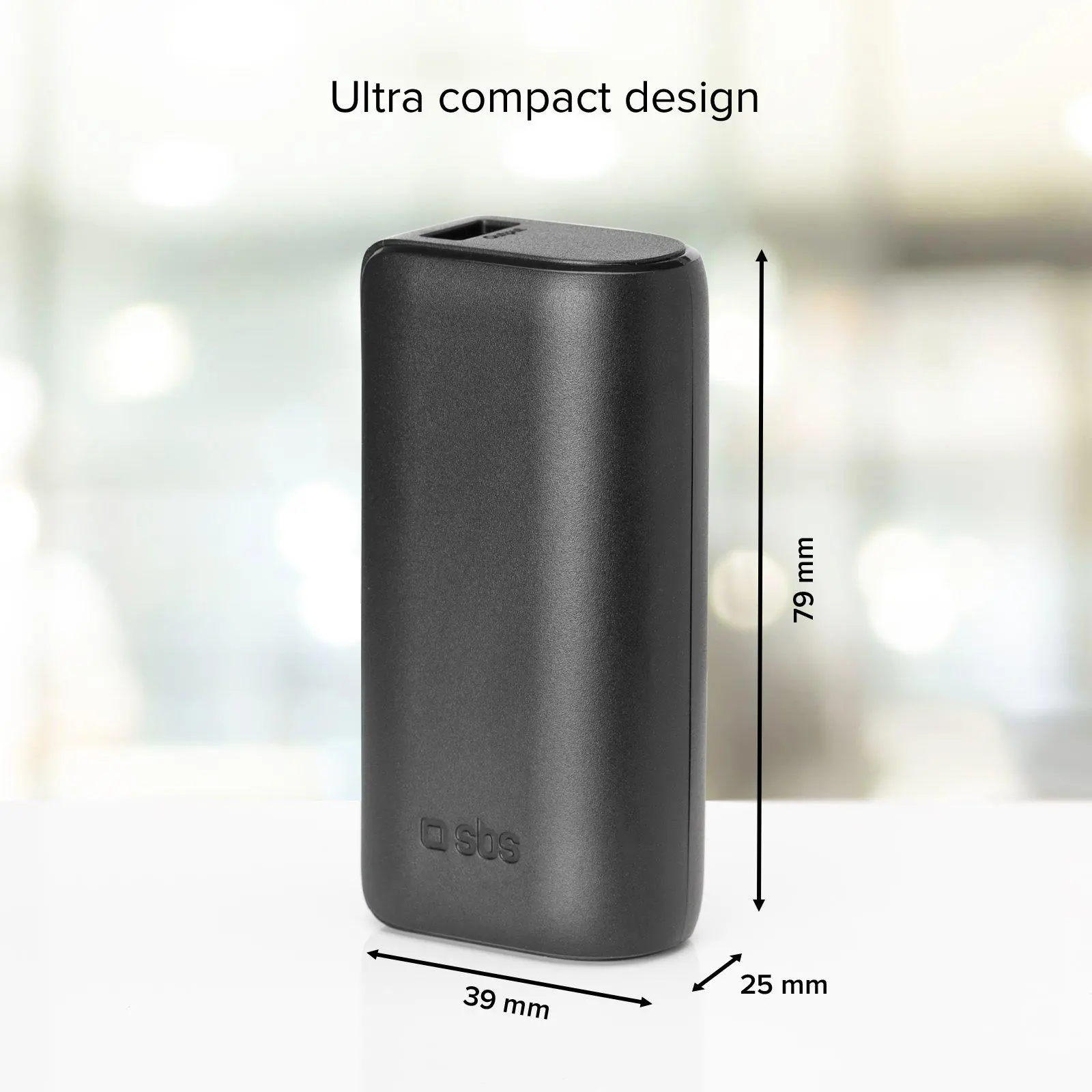Powerbank SBS TTBB5000MINIK NanoTube 5000mAh 10W Czarny