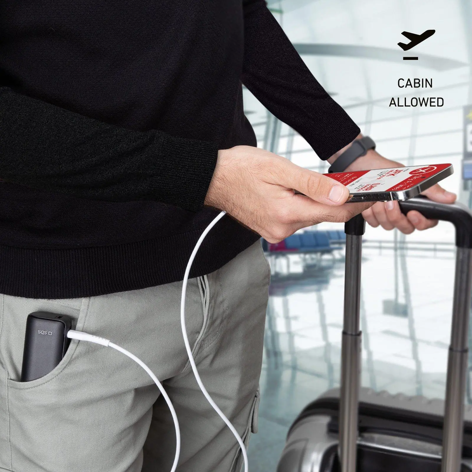 Powerbank SBS TTBB5000MINIK NanoTube 5000mAh 10W Czarny