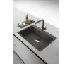 Bateria Franke Active Plus L Pull-Out Łupkowy szary Chrom