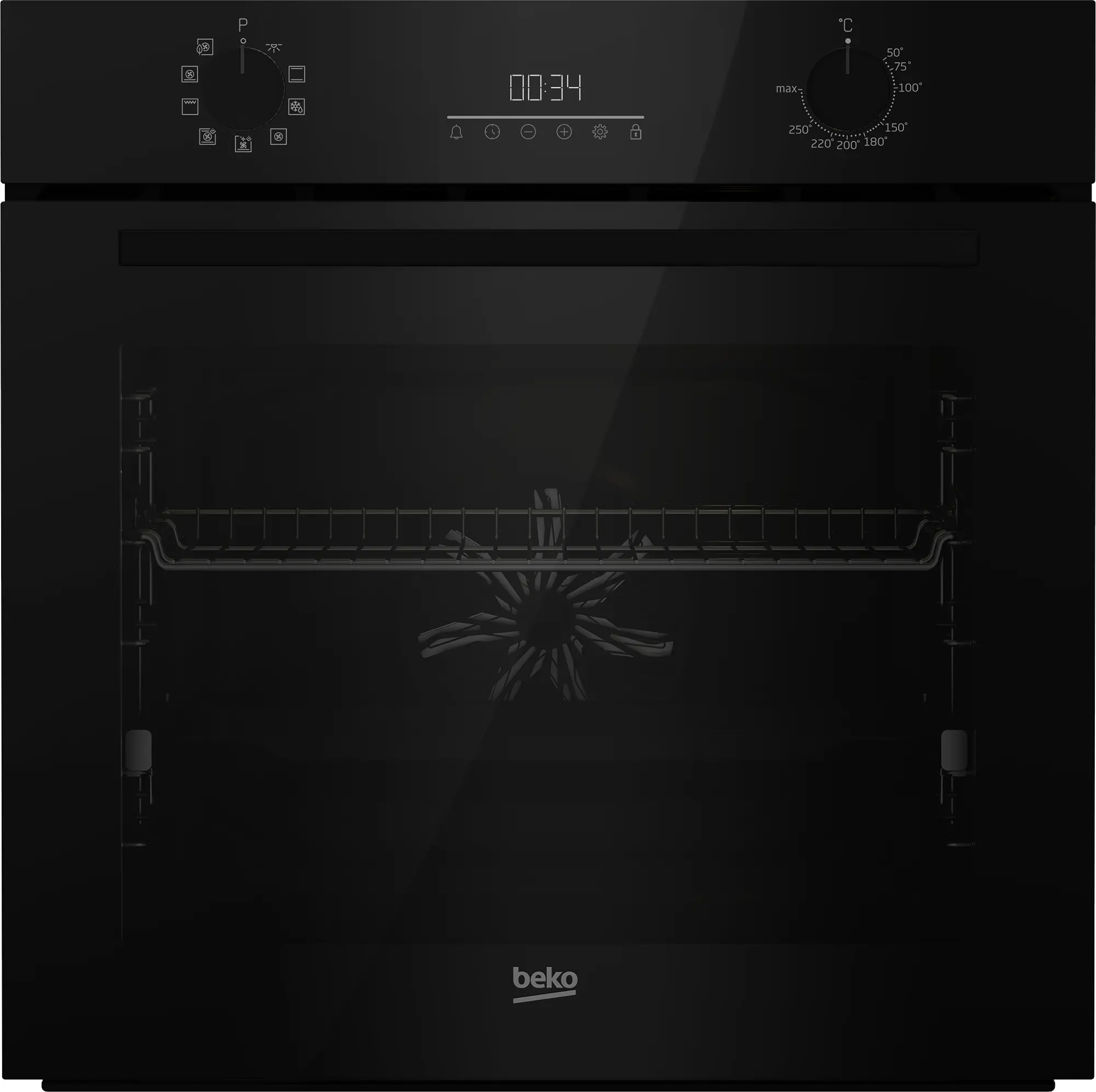 Beko BCBIM17300KSB b300 AeroPerfect Termoobieg Czarny