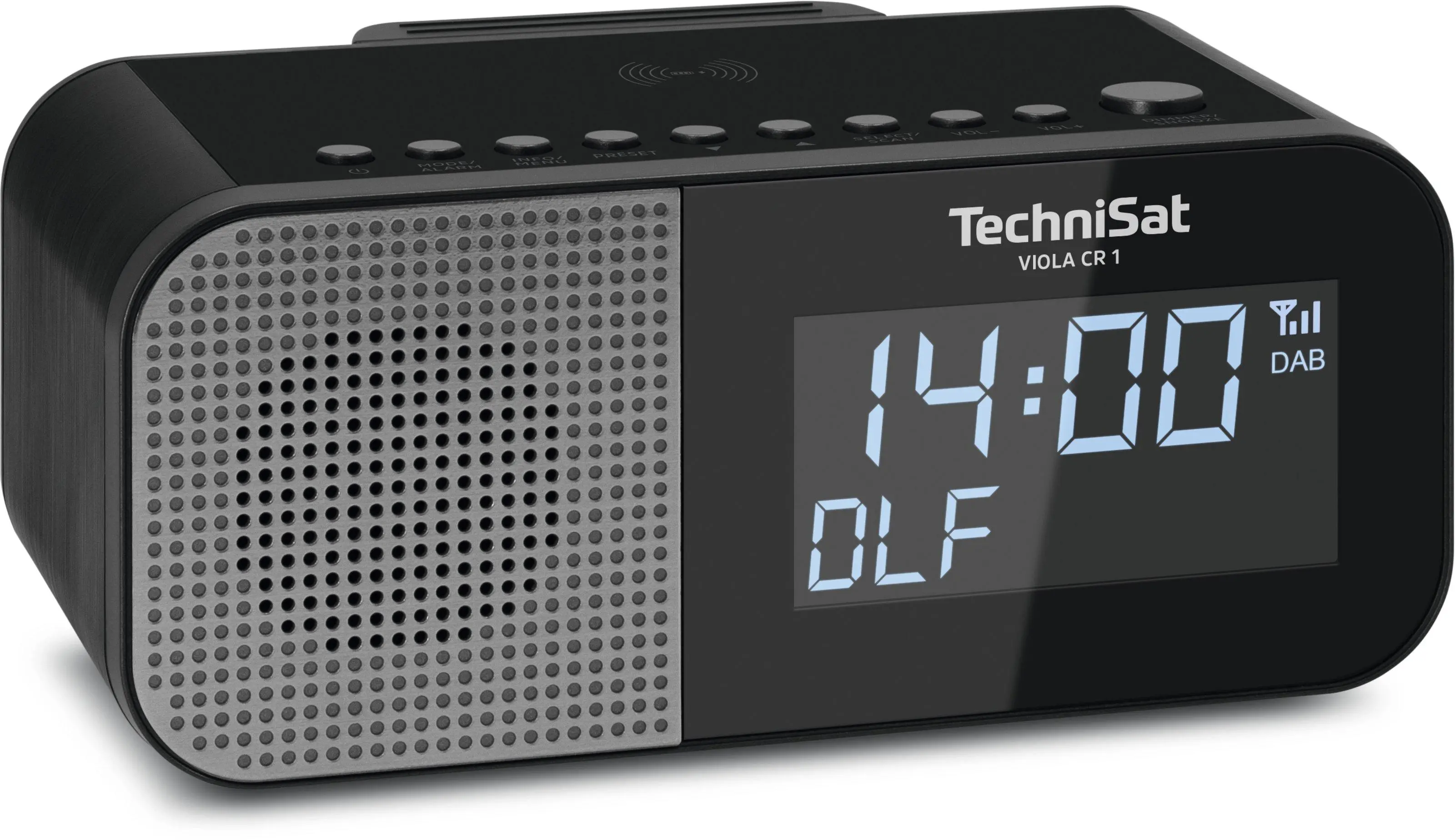 Radiobudzik TechniSat Viola CR 1 Czarny