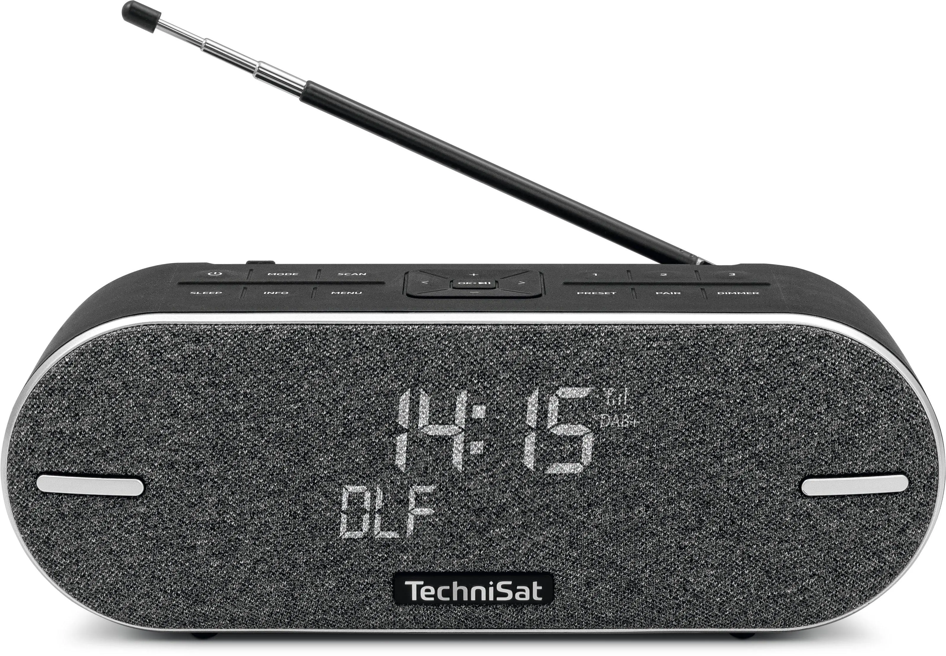 Radioodbiornik TechniSat DigitRadio BT 2 Radio FM DAB+ Bluetooth Czarny