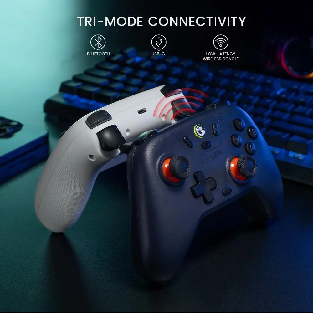 Pad GameSir HRG7109 Nova Lite do PC Nintendo Switch, iOS, Android Bezprzewodowy Biały