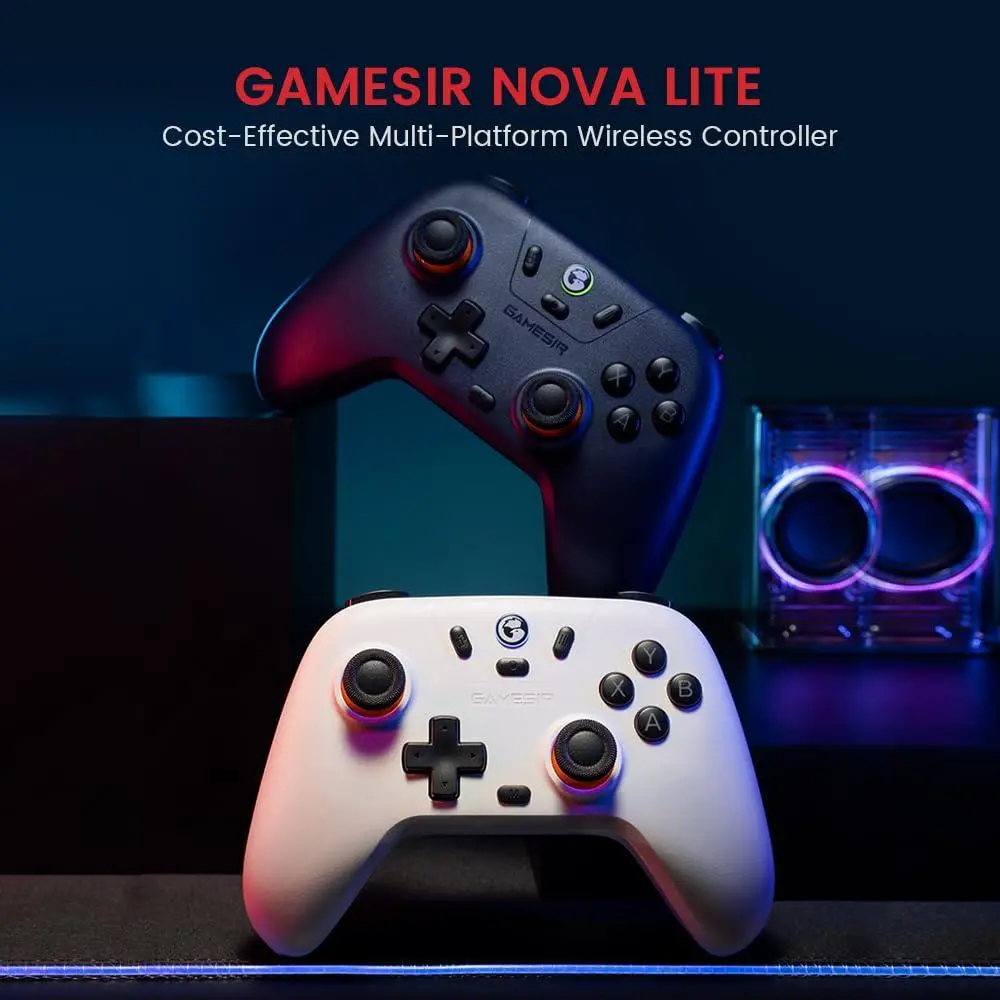 Pad GameSir HRG7109 Nova Lite do PC Nintendo Switch, iOS, Android Bezprzewodowy Biały