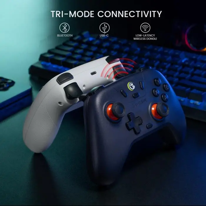 Pad GameSir HRG7108 Nova Lite do PC Nintendo Switch, iOS, Android Bezprzewodowy Fioletowy
