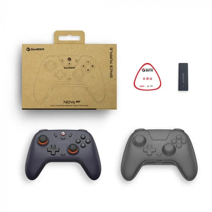 Pad GameSir HRG7108 Nova Lite do PC Nintendo Switch, iOS, Android Bezprzewodowy Fioletowy
