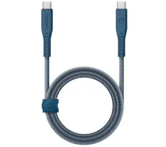 Kabel Energea Flow USB-C - USB-C 1,5m 240W 5A PD Fast Charge Niebieski