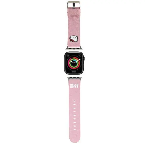 Pasek Hello Kitty do Watch 38/40/41mm Kitty Head strap Różowy