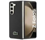 Lacoste LCHCZFD5PVCK Hardcase Iconic Petit Pique do Samsung Galaxy Z Fold5 Czarny