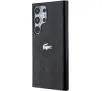 Etui Lacoste LCHMS24LUBSK Hardcase IML Blend Monogram MagSafe do Samsung Galaxy S24 Ultra Czarny