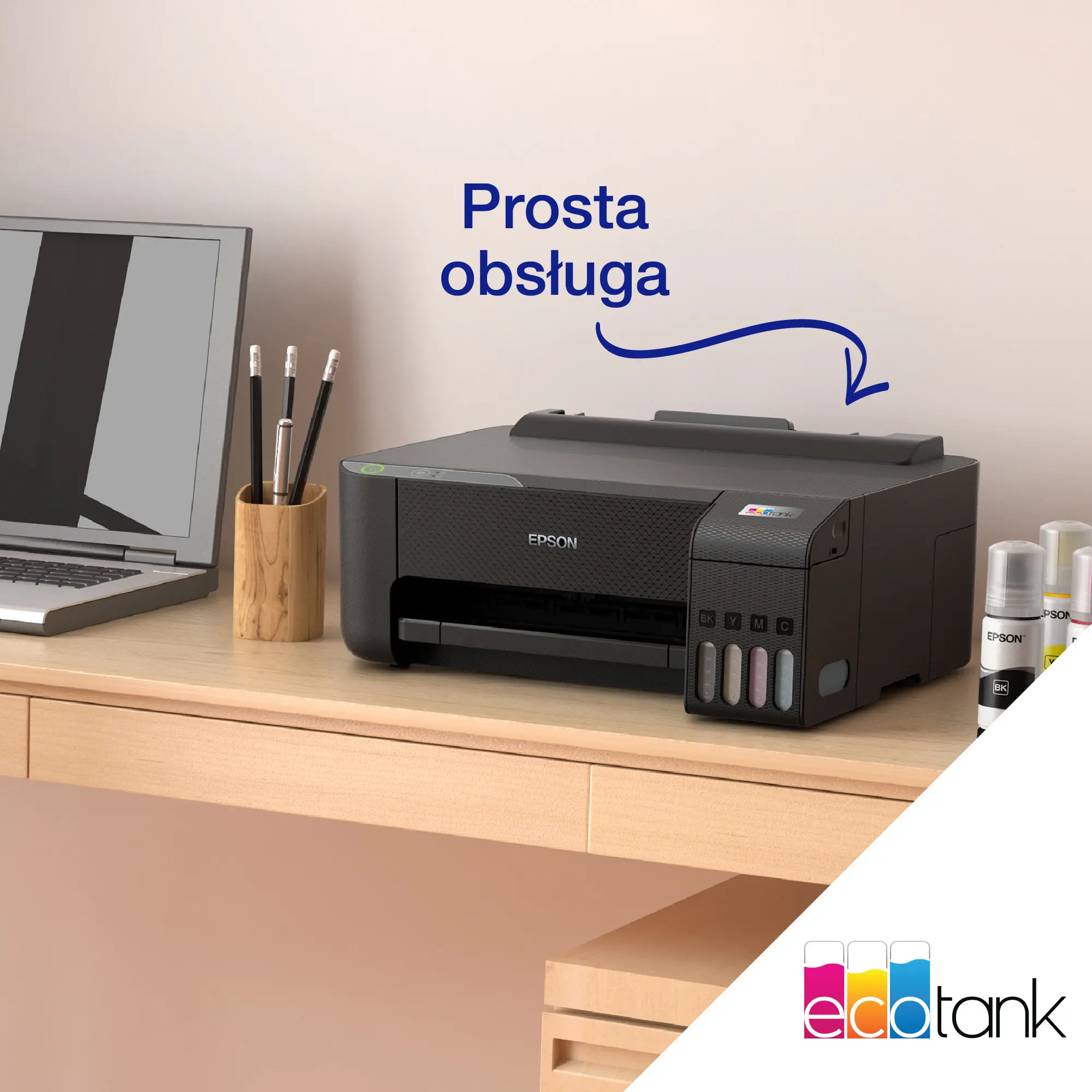 Drukarka Epson EcoTank L1270 WiFi Czarny