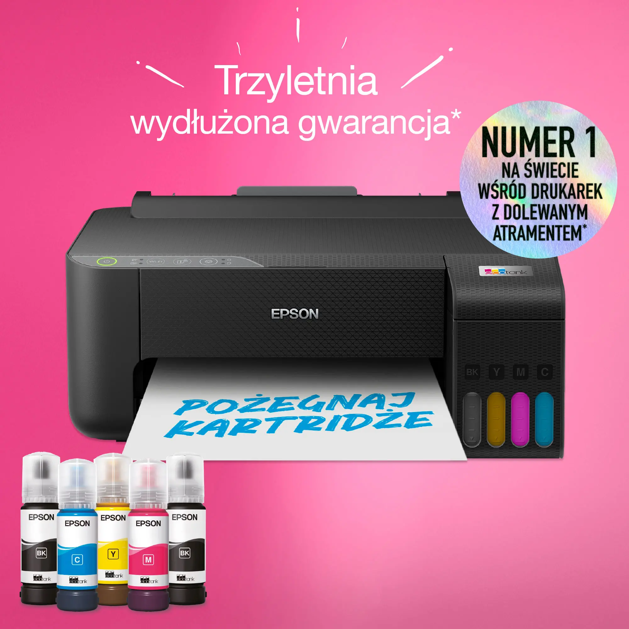 Drukarka Epson EcoTank L1270 WiFi Czarny