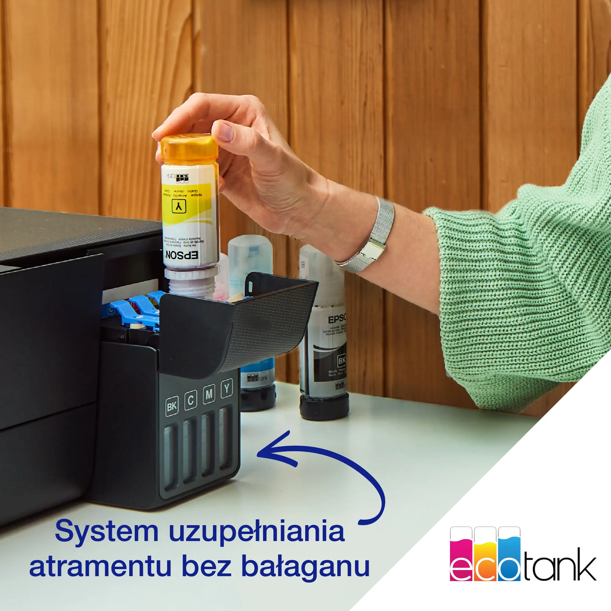 Drukarka Epson EcoTank L1270 WiFi Czarny