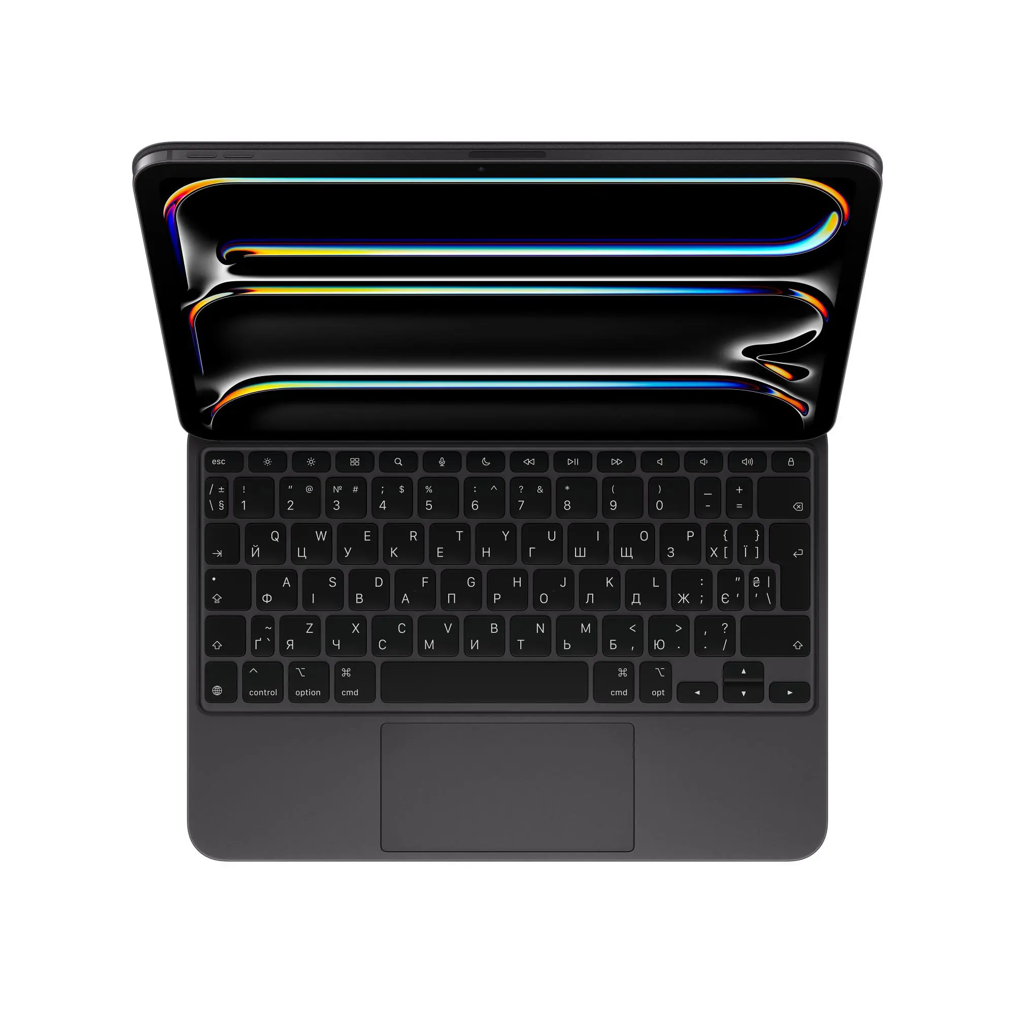 Klawiatura Apple Magic Keyboard iPad Pro 2024 11" Ukraiński Czarny
