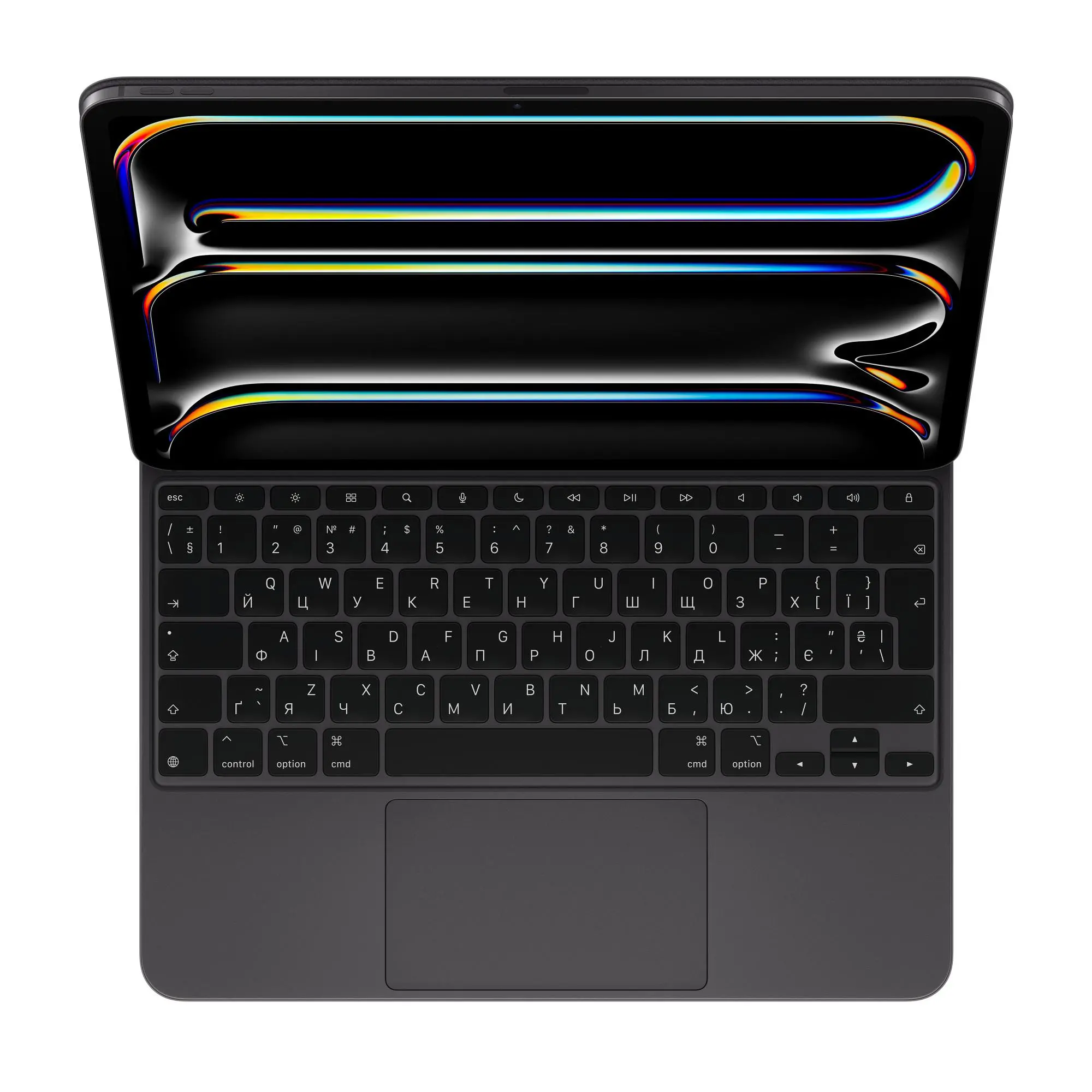 Klawiatura Apple Magic Keyboard iPad Pro 2024 13" Ukraiński Czarny