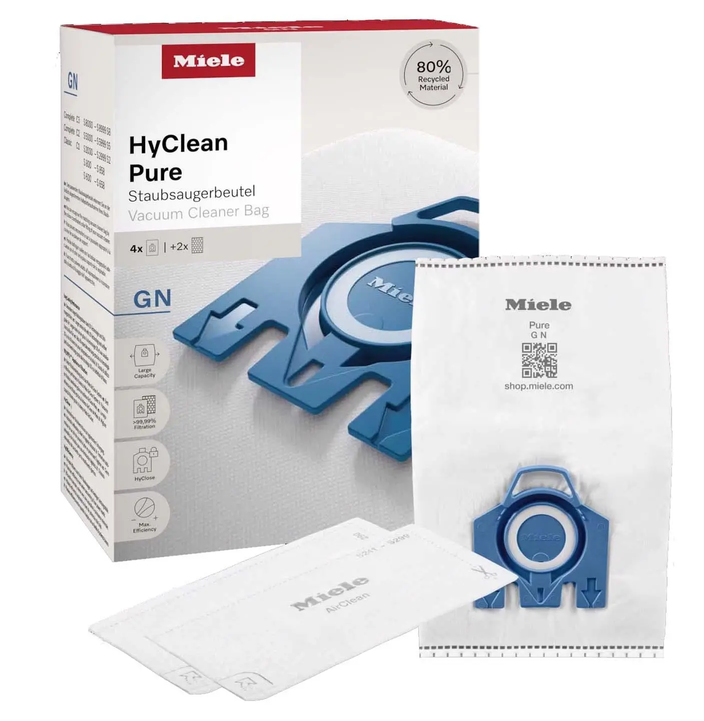 Worki do odkurzacza Miele HyClean Pure GN