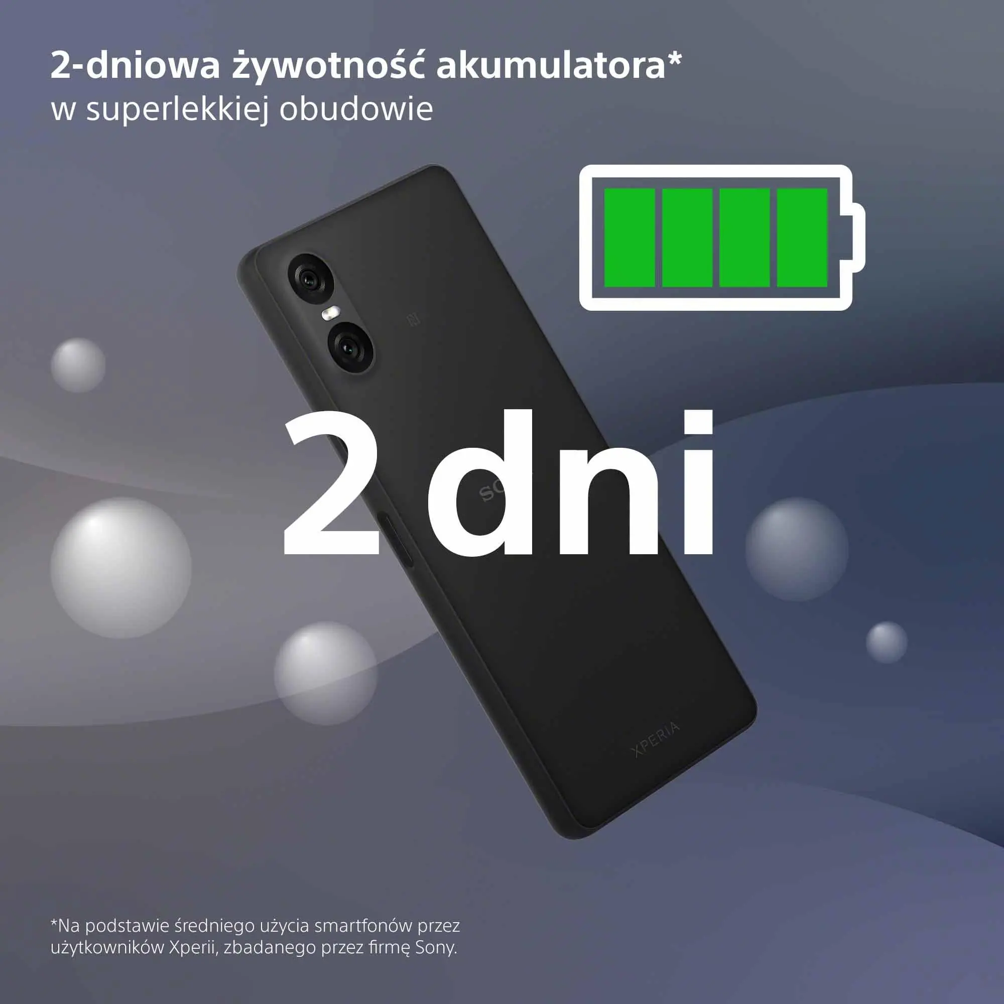 Smartfon Sony Xperia 10 VI 8/128GB 6,1" 60Hz 48Mpix Niebieski