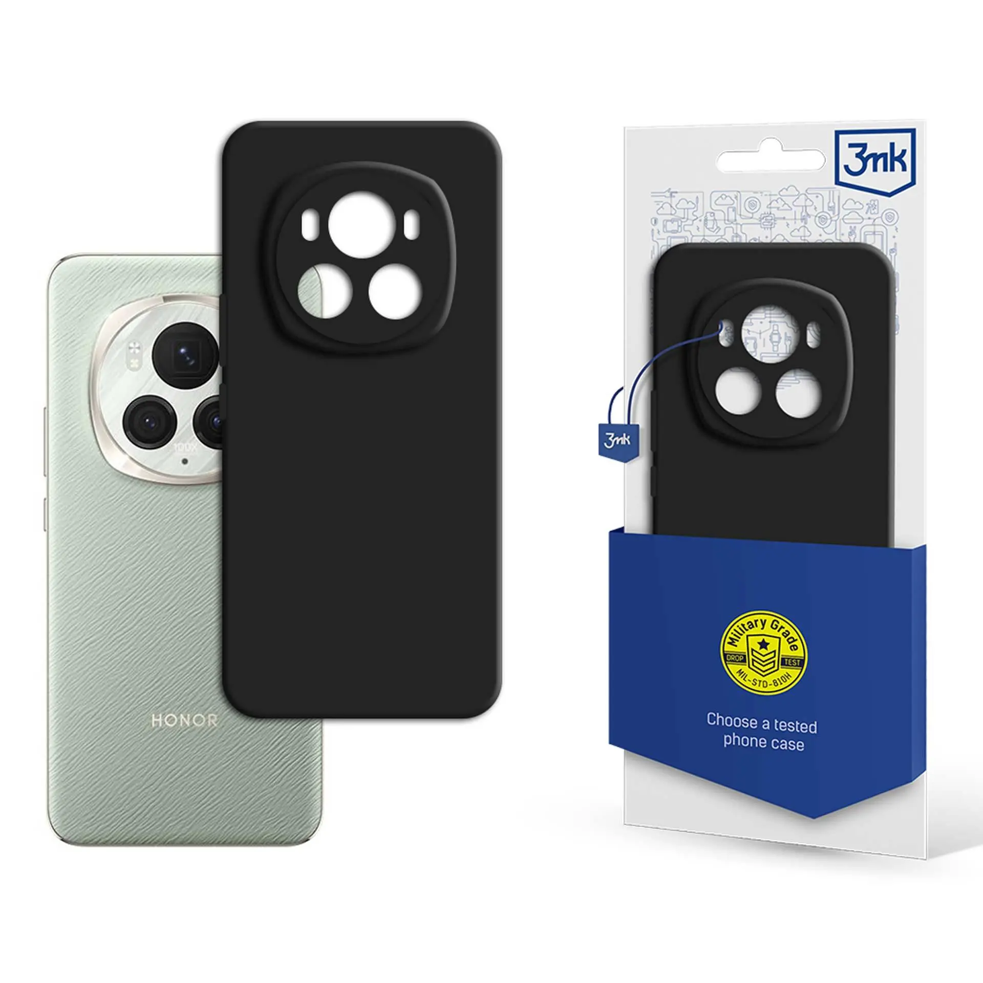 Etui 3mk Matt Case Honor do Magic 6 Pro Czarny