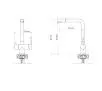 Bateria Quadron Ellen 3673512BS Stal szlachetna