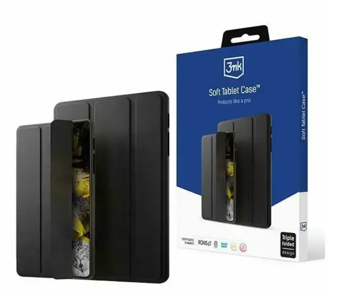 Etui na tablet 3mk Soft Tablet Case Apple iPad Pro 11" 2024 5 gen Czarny