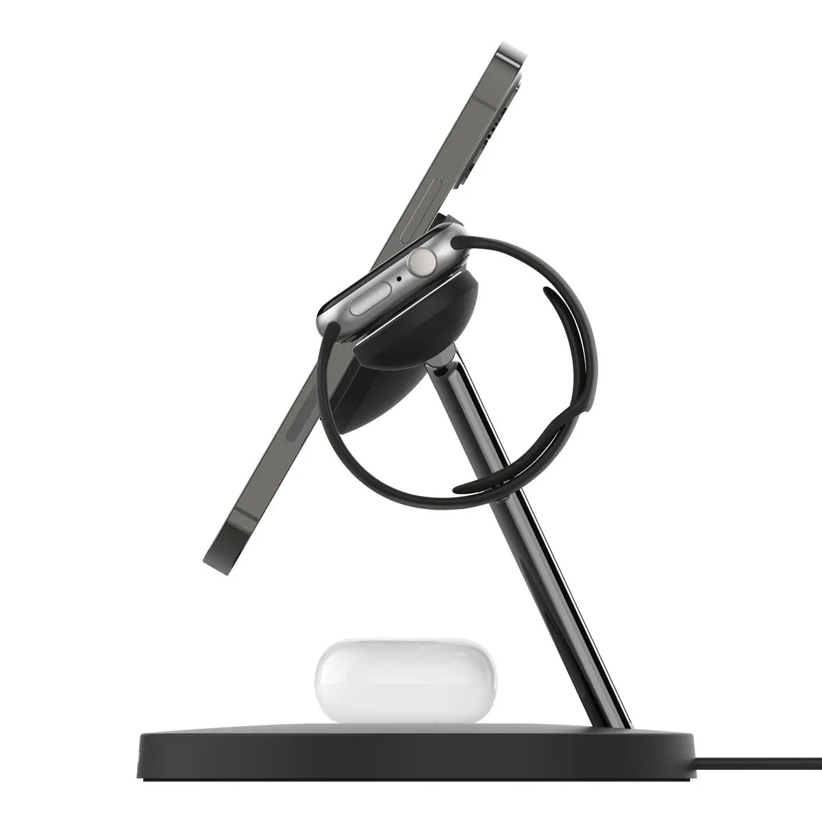 Ładowarka indukcyjna Belkin BOOSTCHARGE 3w1 MagSafe Qi2 15W MFi Czarny