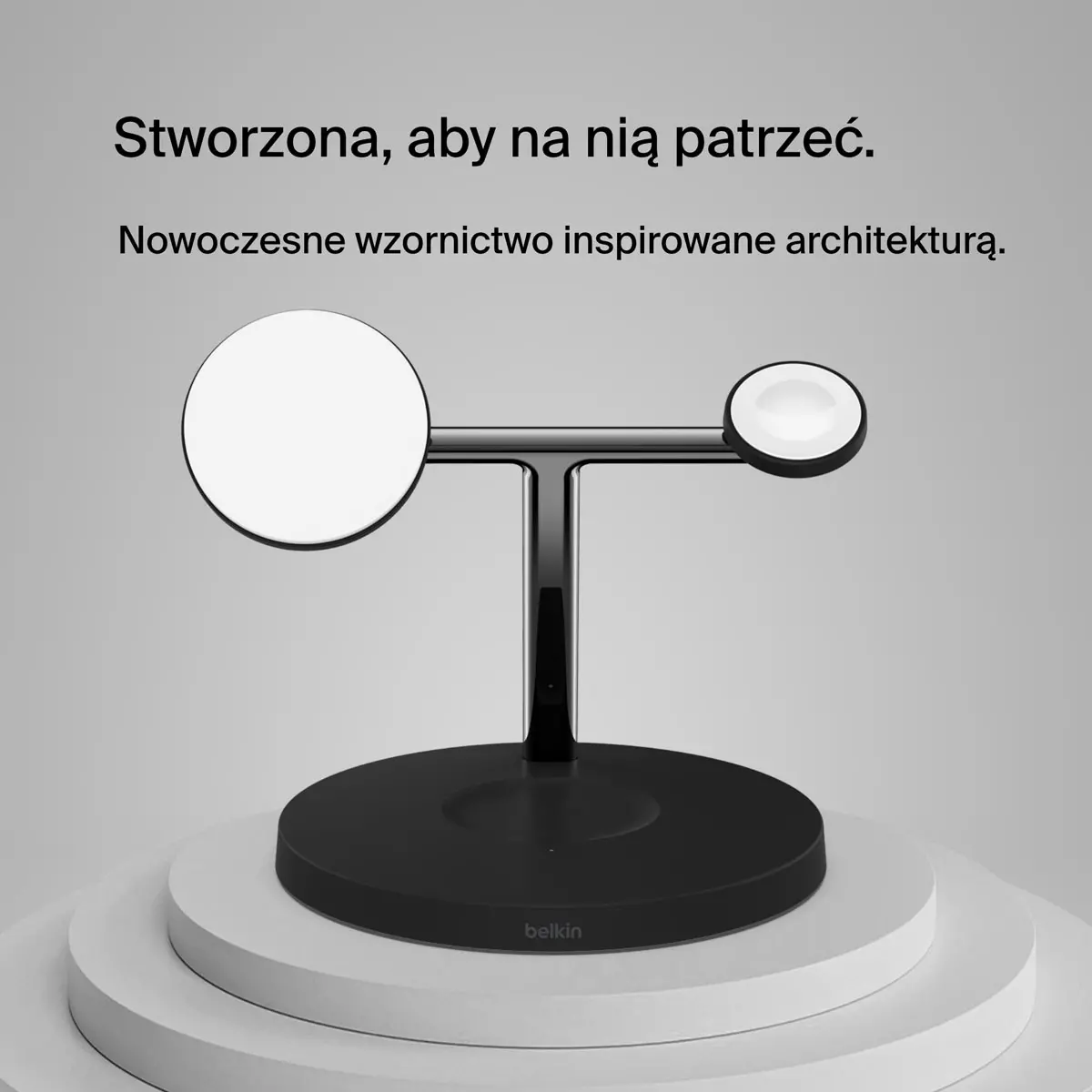 Ładowarka indukcyjna Belkin BOOSTCHARGE 3w1 MagSafe Qi2 15W MFi Czarny