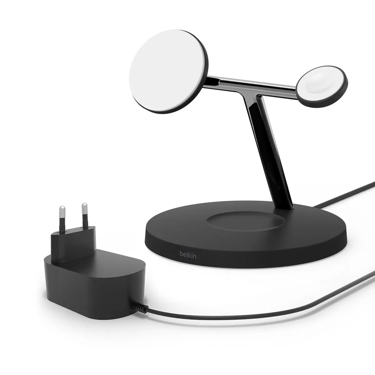 Ładowarka indukcyjna Belkin BOOSTCHARGE 3w1 MagSafe Qi2 15W MFi Czarny