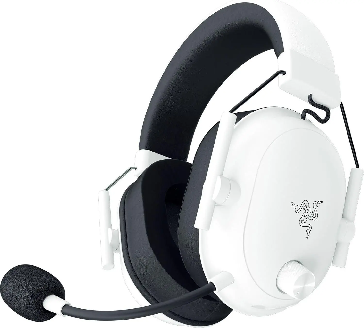 Słuchawki bezprzewodowe z mikrofonem Razer BlackShark V2 HyperSpeed Nauszne Biały