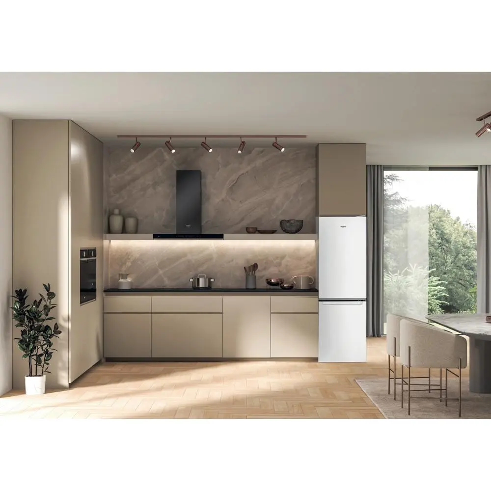 Lodówka Whirlpool WNF 821 E W Zamrażarka No Frost 188,9cm Komora świeżości Biały
