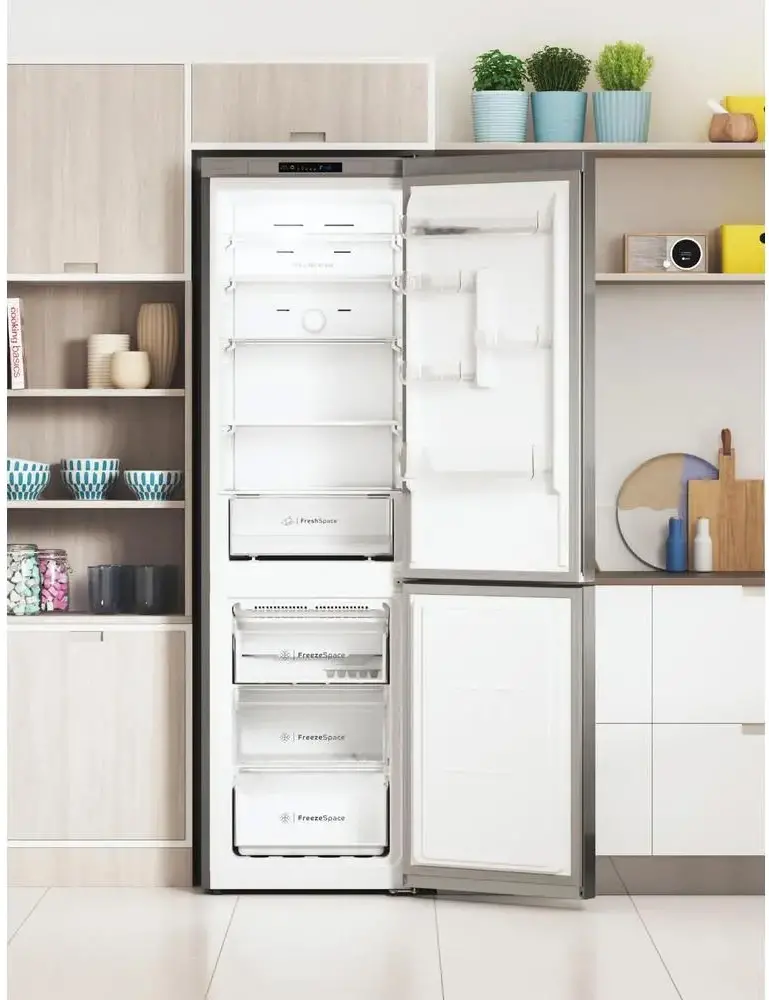 Lodówka Indesit INFC9 TI22X Pełny No Frost 202,7cm Inox