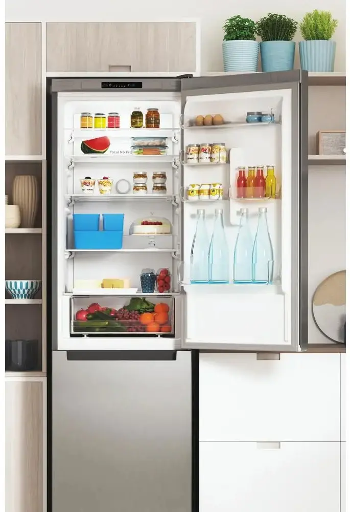 Lodówka Indesit INFC9 TI22X Pełny No Frost 202,7cm Inox