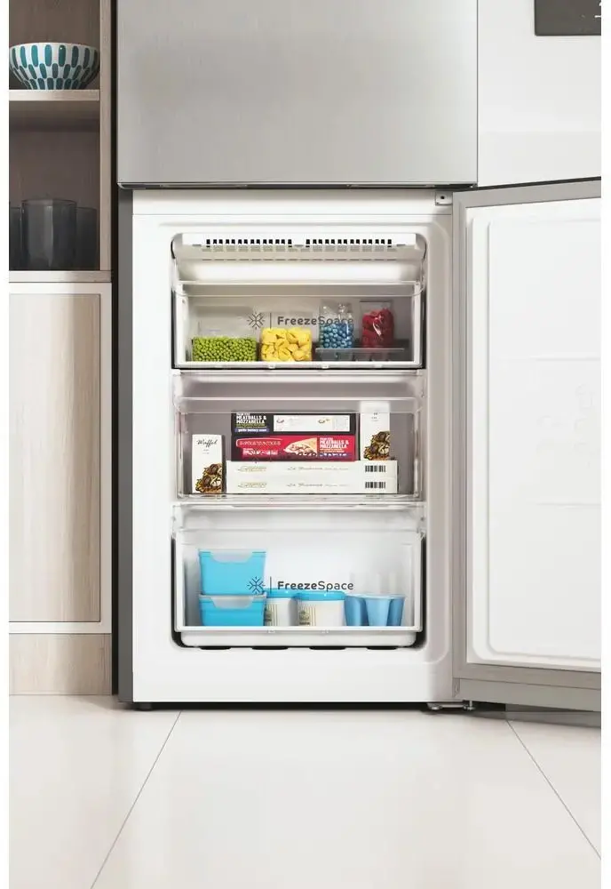 Lodówka Indesit INFC9 TI22X Pełny No Frost 202,7cm Inox