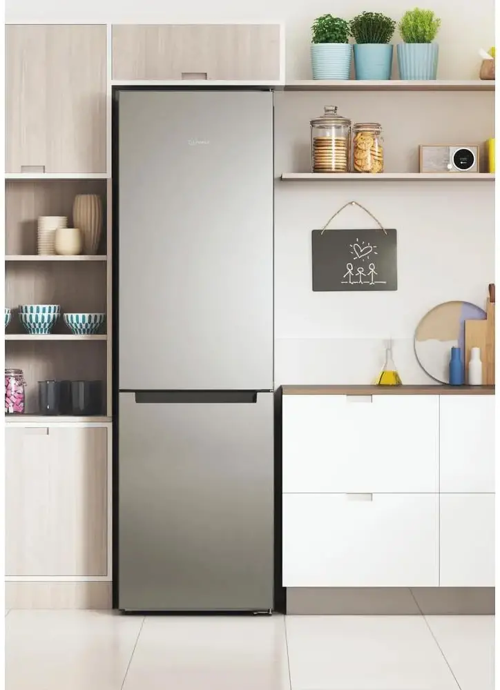 Lodówka Indesit INFC9 TI22X Pełny No Frost 202,7cm Inox