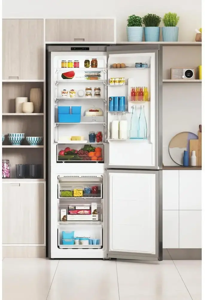 Lodówka Indesit INFC9 TI22X Pełny No Frost 202,7cm Inox