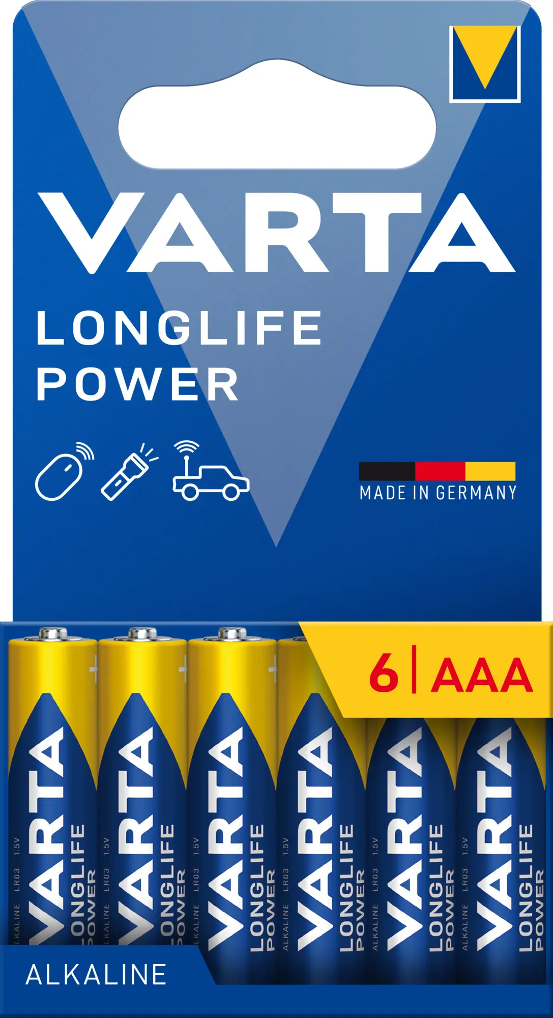 Baterie VARTA AAA Longlife Power 6szt.