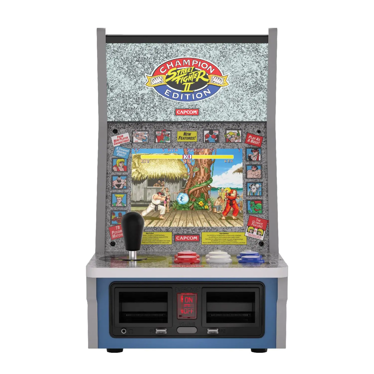 Konsola Evercade Alpha Street Fighter Bartop Arcade