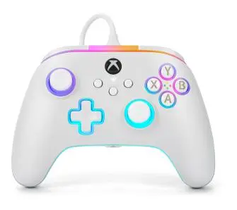 Pad PowerA Advantage Wired Controller Lumectra White do Xbox Series X/S, Xbox One, PC Przewodowy