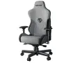 Fotel Anda Seat  T-Pro 2 XL Gamingowy do 200kg Tkanina Szary