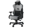 Fotel Anda Seat  T-Pro 2 XL Gamingowy do 200kg Tkanina Szary