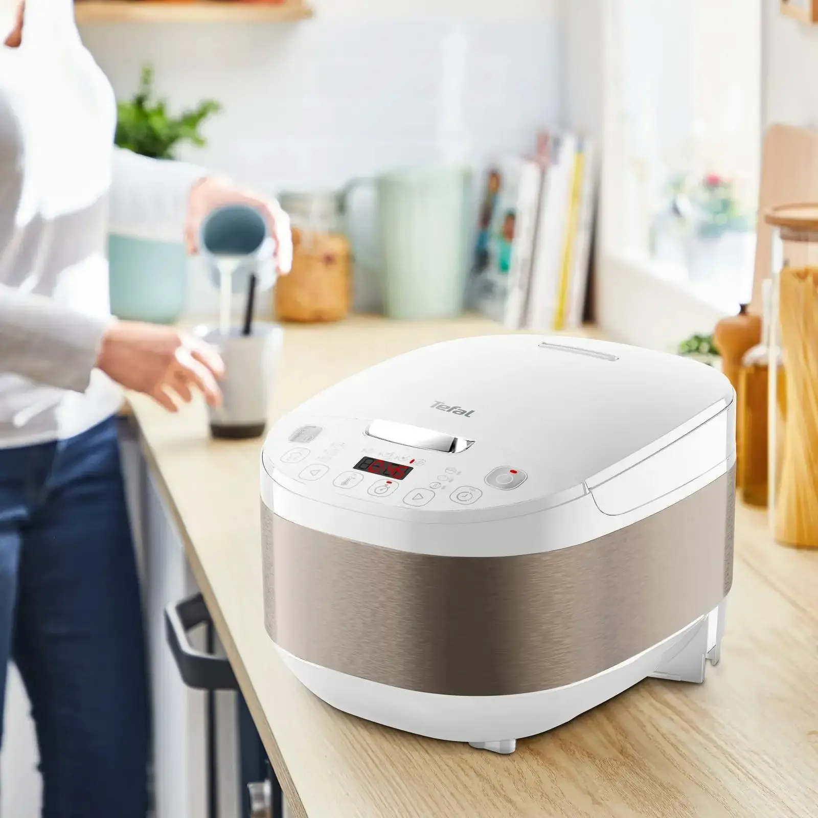 Multicooker Tefal Simply Cook Plus RK6221 750W 4l Kosz do gotowania na parze