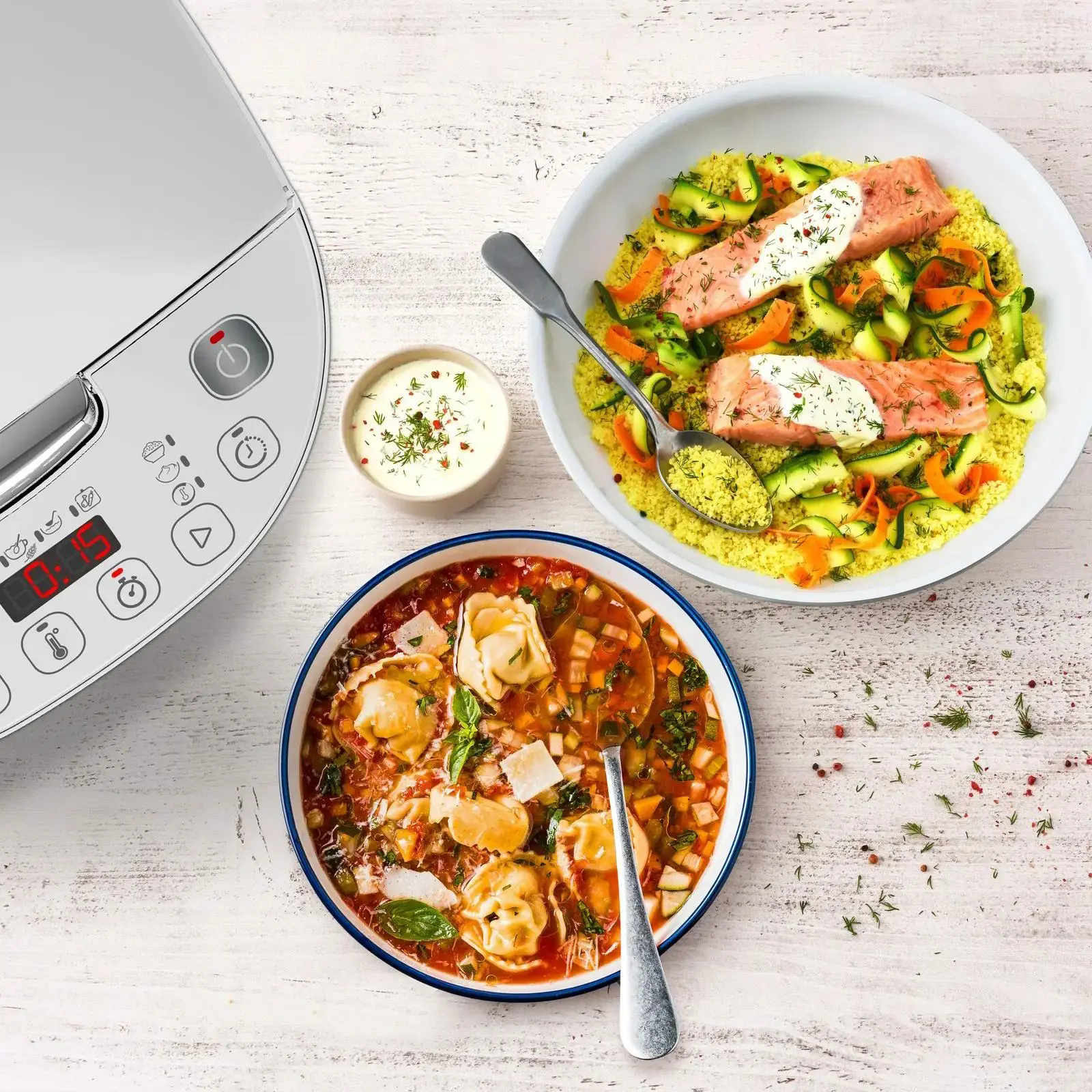 Multicooker Tefal Simply Cook Plus RK6221 750W 4l Kosz do gotowania na parze