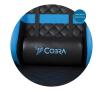 Fotel Cobra Draco CRF192 Gamingowy do 130kg Skóra ECO Czarno-niebieski