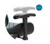 Fotel Cobra Draco CRF192 Gamingowy do 130kg Skóra ECO Czarno-niebieski
