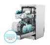 Zmywarka Candy RapidO CF0C7SB0FX 44,8cm Automatyczne otwieranie drzwi Zdalne sterowanie