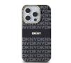 Etui DKNY IML Mono & Stripe MagSafe do iPhone 14 Pro Czarny