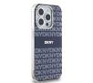 Etui DKNY IML Mono & Stripe MagSafe do iPhone 15 Pro Max Niebieski