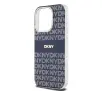 Etui DKNY IML Mono & Stripe MagSafe do iPhone 15 Pro Max Niebieski