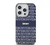Etui DKNY IML Mono & Stripe MagSafe do iPhone 15 Pro Max Niebieski