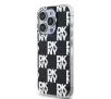 Etui DKNY IML Checkered Mono Pattern do iPhone 15 Pro Max Czarny